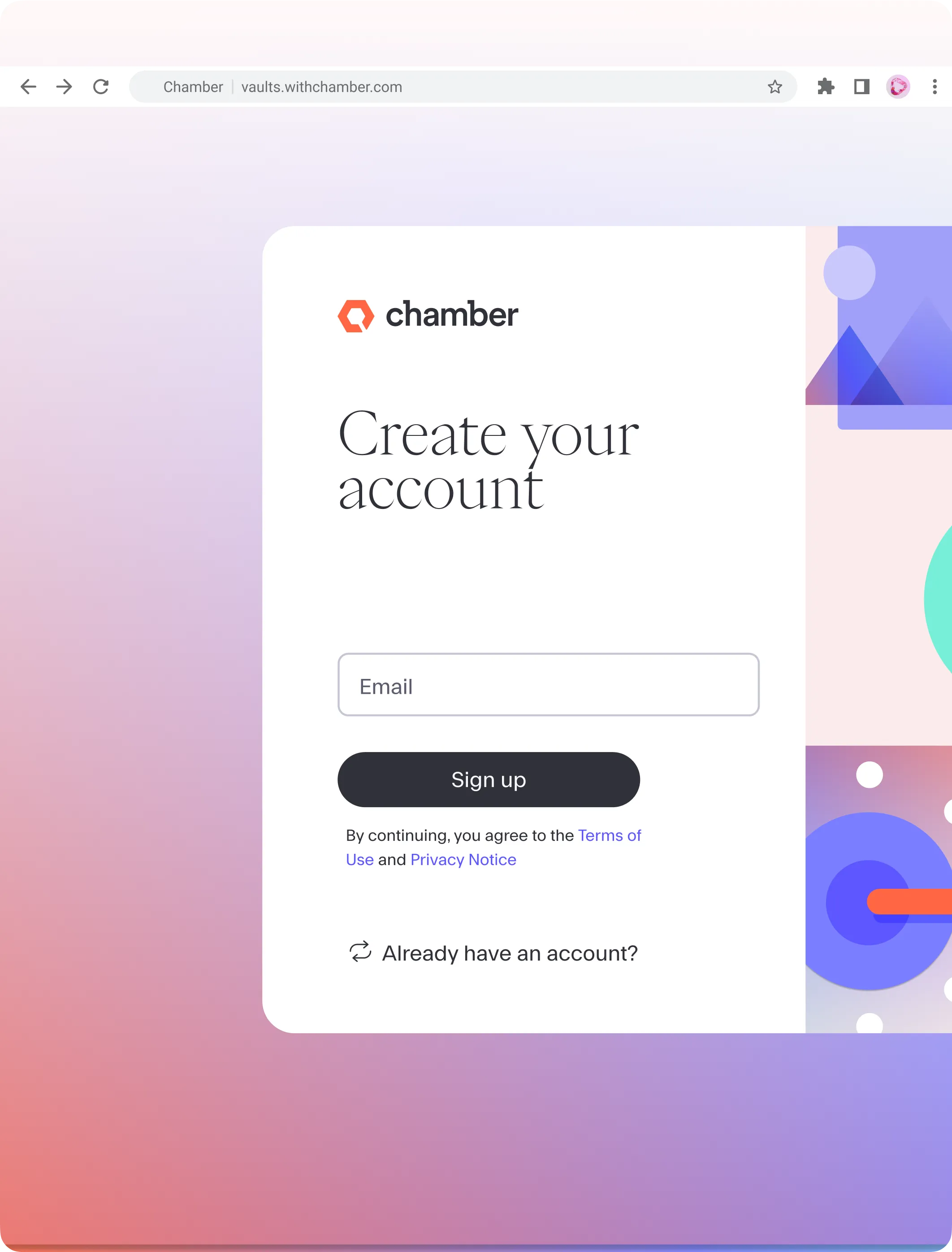 chamber for desktop
